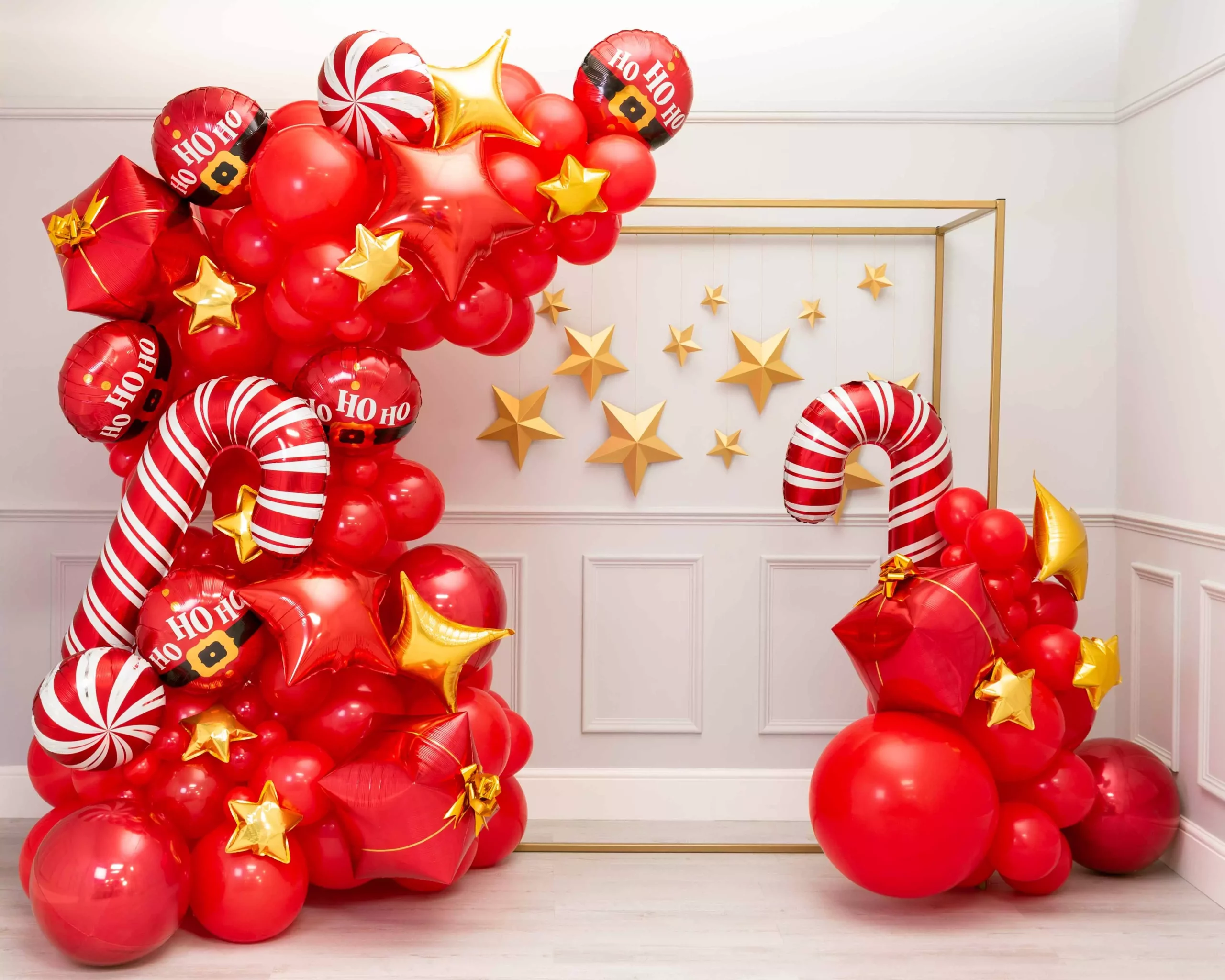 Balloon decoration for New Year