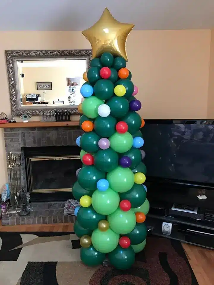 balloon christmas ornaments