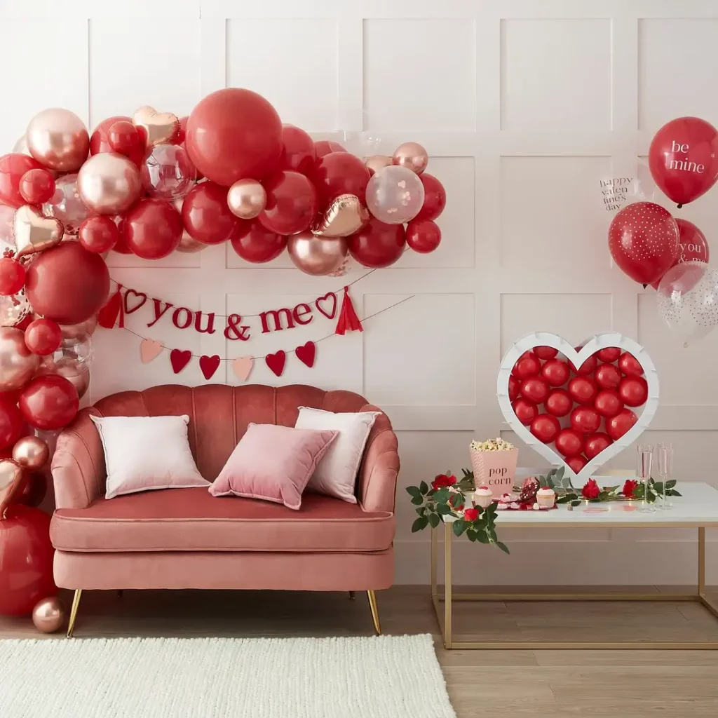 valentines day balloon bouquet