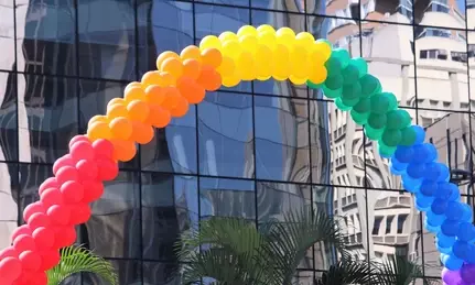 Balloon decoration for Parades
