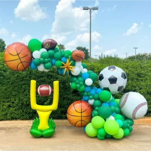Sports events balloon decorations