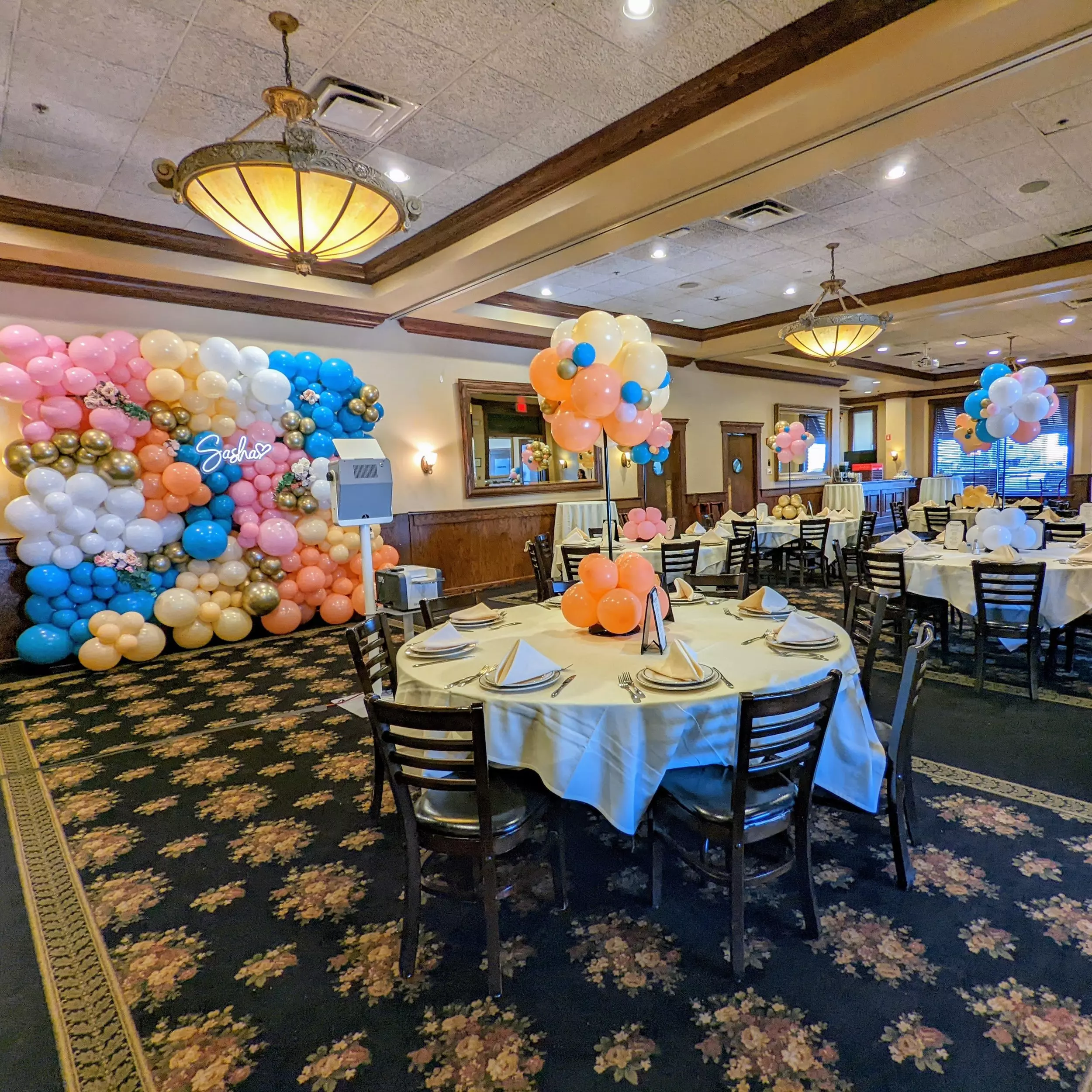 Balloon Decorations for Bar and Bat mitzvah
