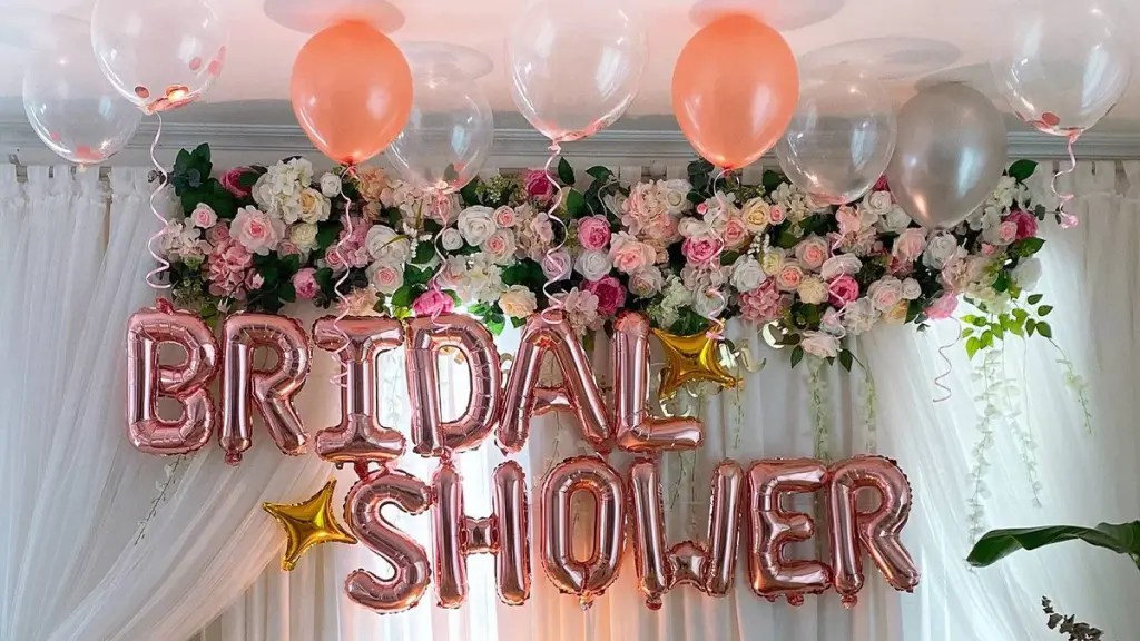 bridal shower balloons near me