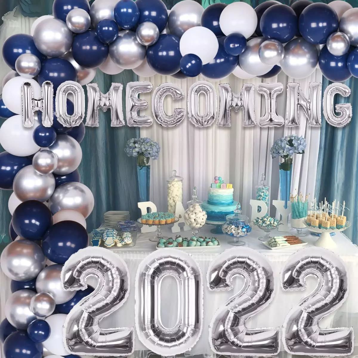 Balloon decoration for Homecoming