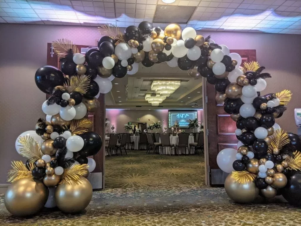 Balloon decor for Prom