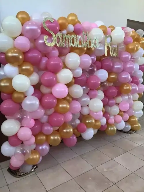 balloon wall backdrop stand