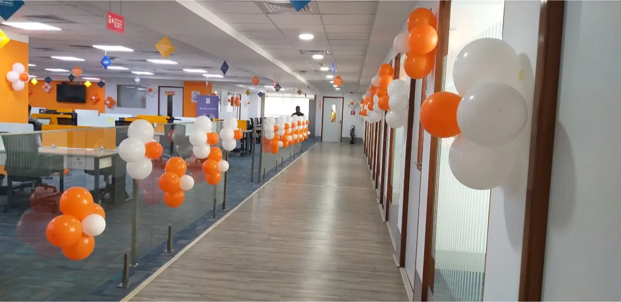 Corporate events balloons decoration