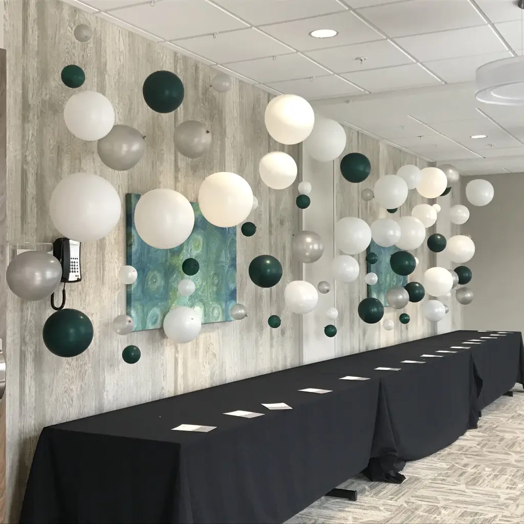 Corporate events balloon decorations