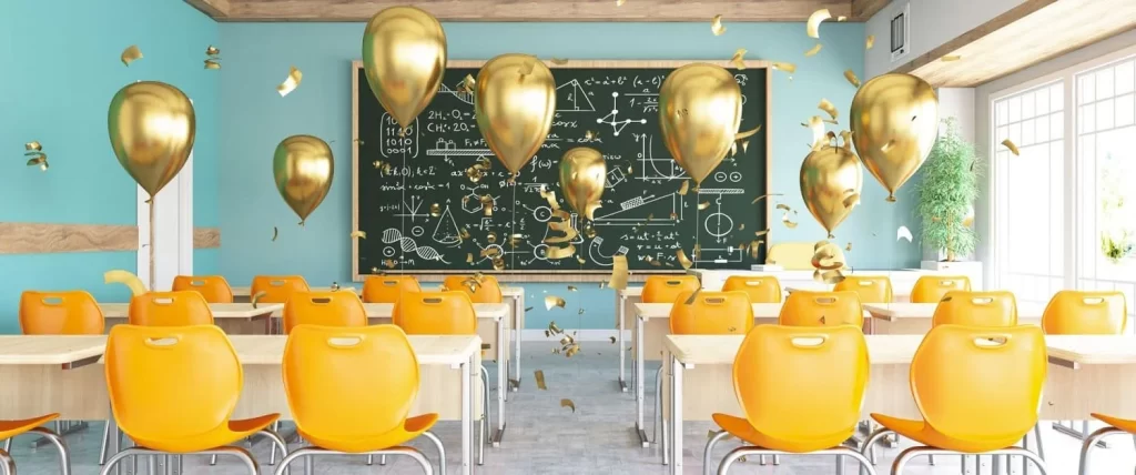 school balloons