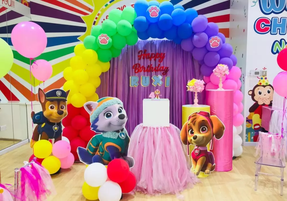 Paw patrol themed party