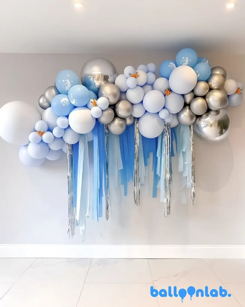 bluey balloon garland