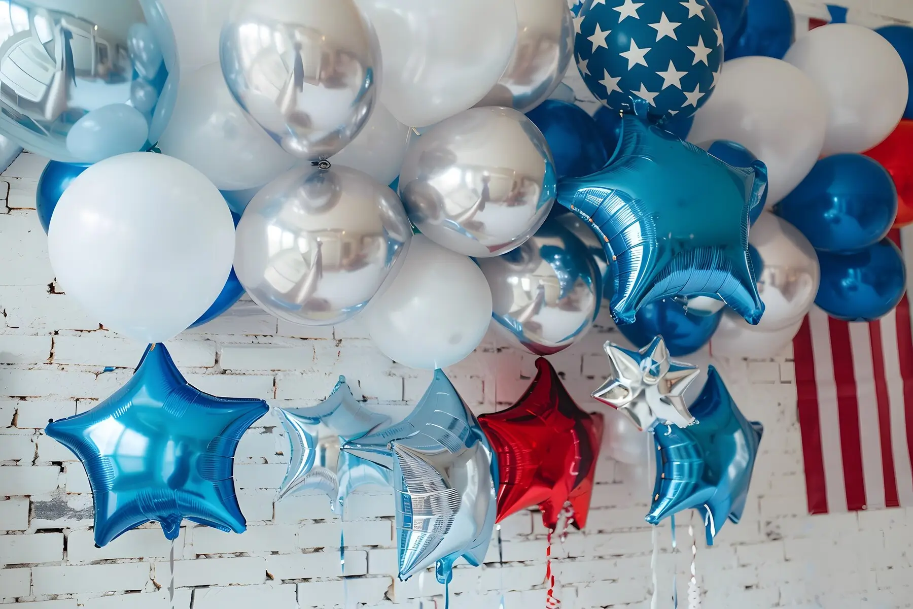 4th of july balloons