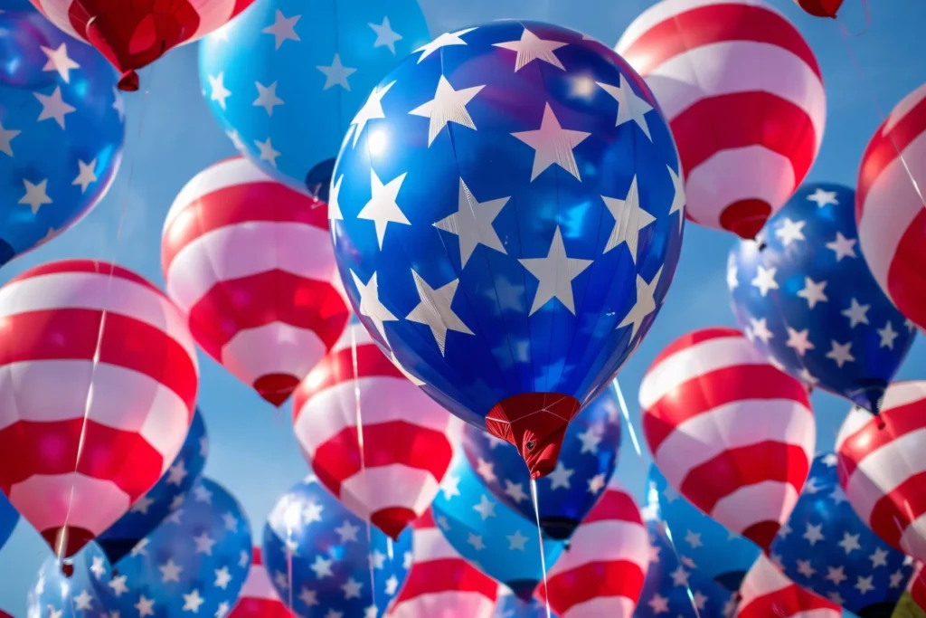 independence day balloons