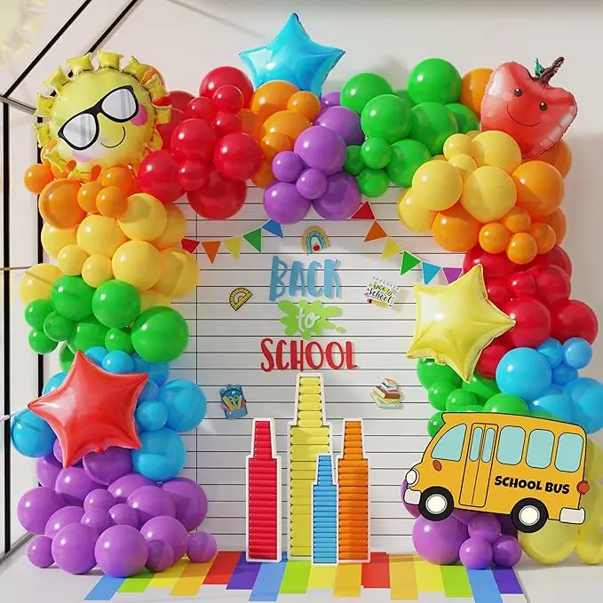 back to school balloon ideas