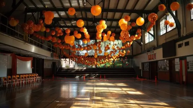 sports themed balloons