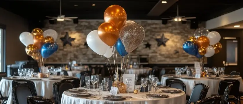 national meeting balloon decor