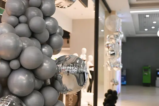 product launches balloons