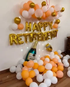 retirement balloons near me