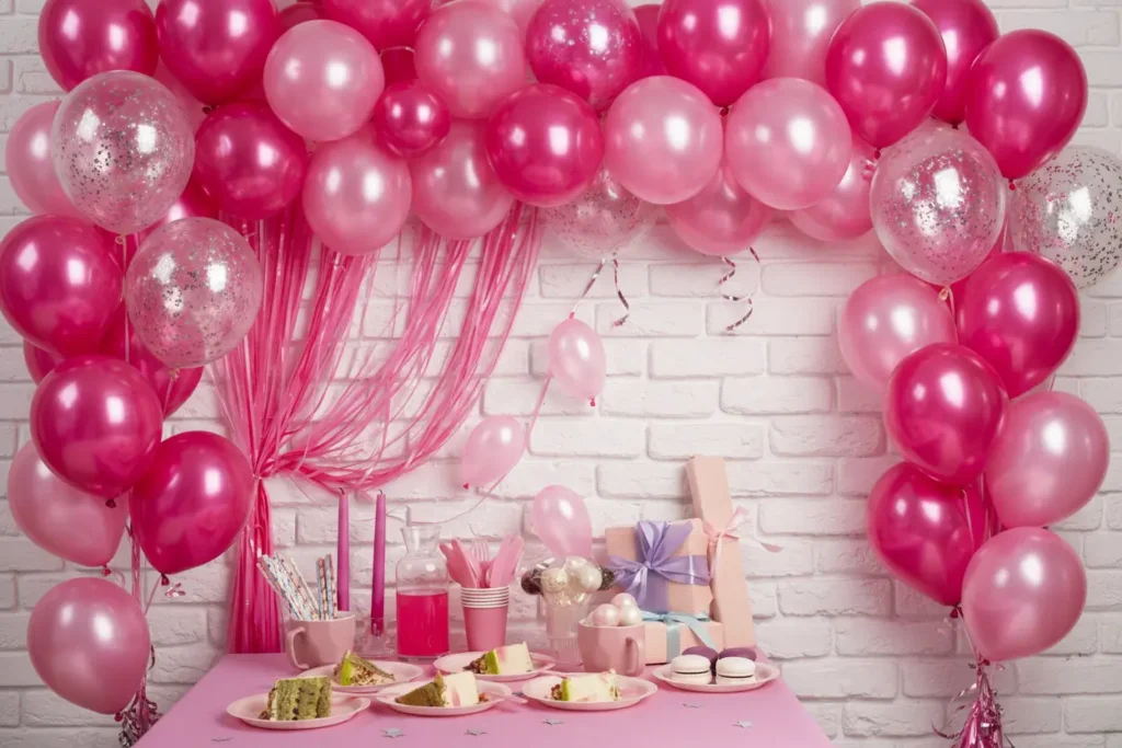 Barbie party decorations