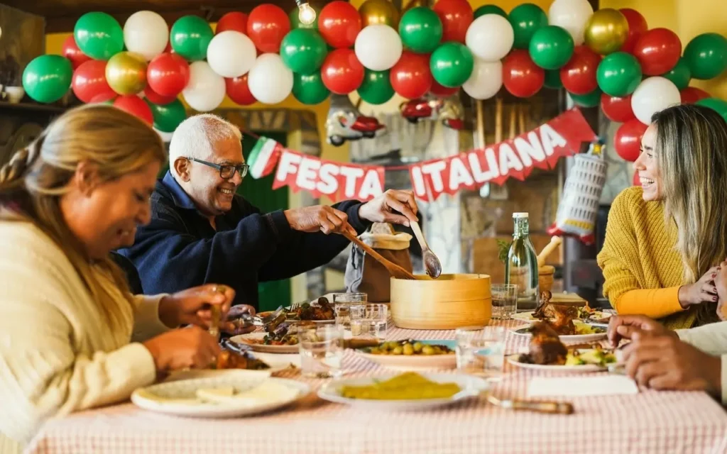 italian party decorations