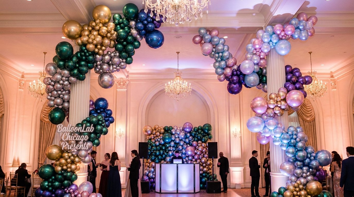 Dazzling Prom Decoration Ideas with Balloons from BalloonLab Chicago