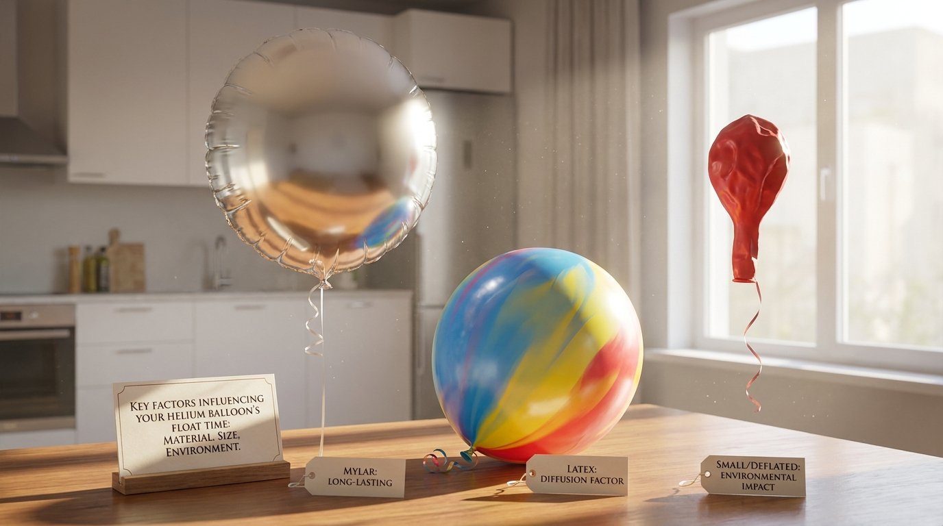 how long do latex balloons last with helium