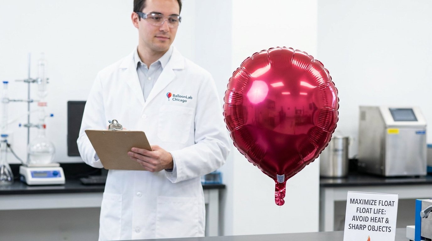 how long do foil helium balloons last