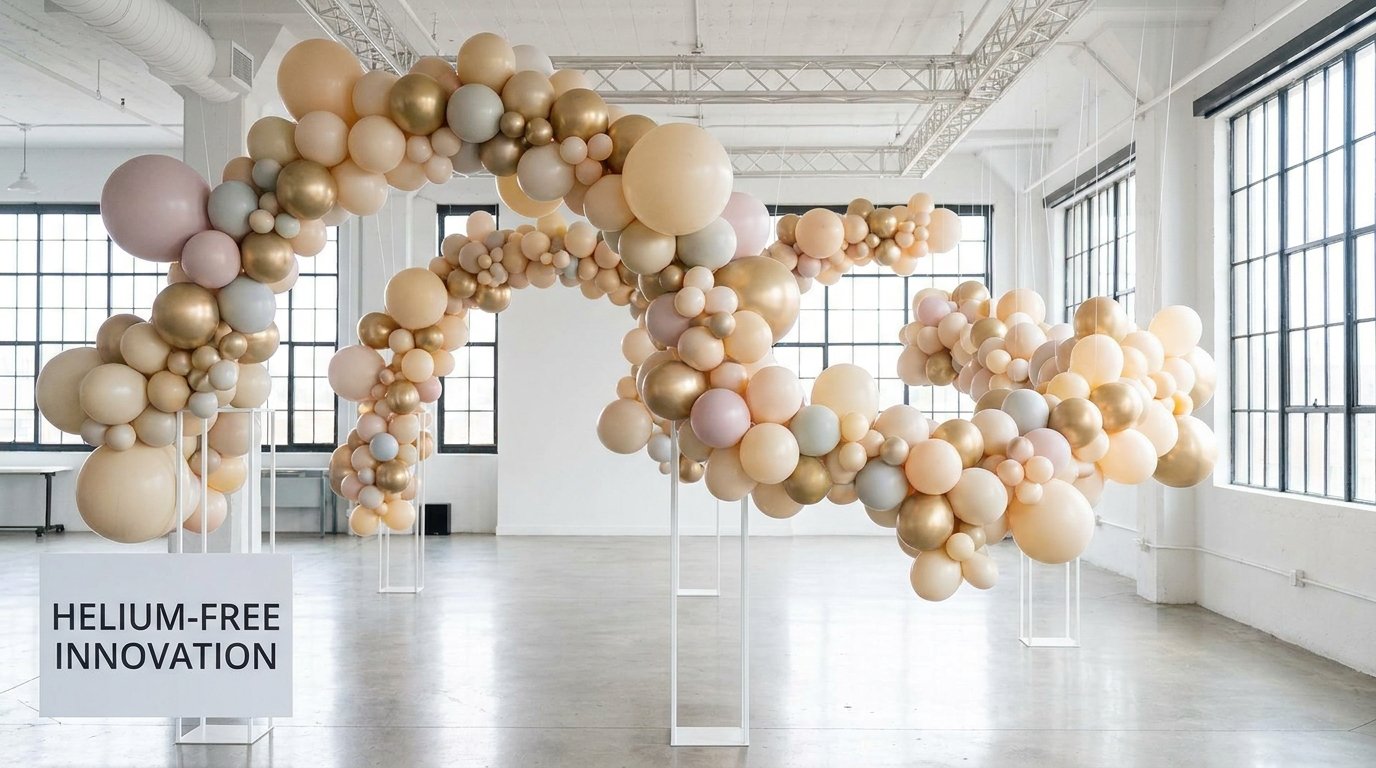 how to make a balloon float without helium