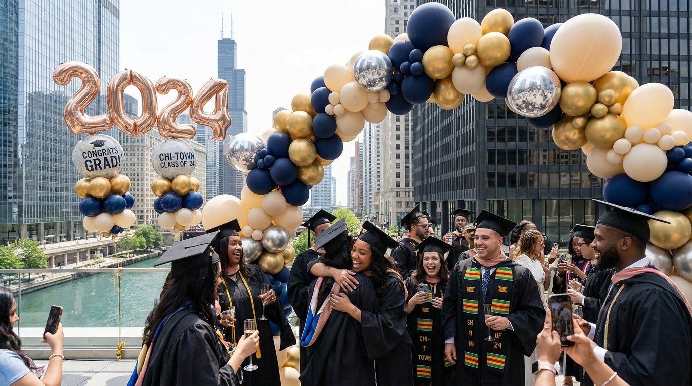 graduation balloon decoration ideas