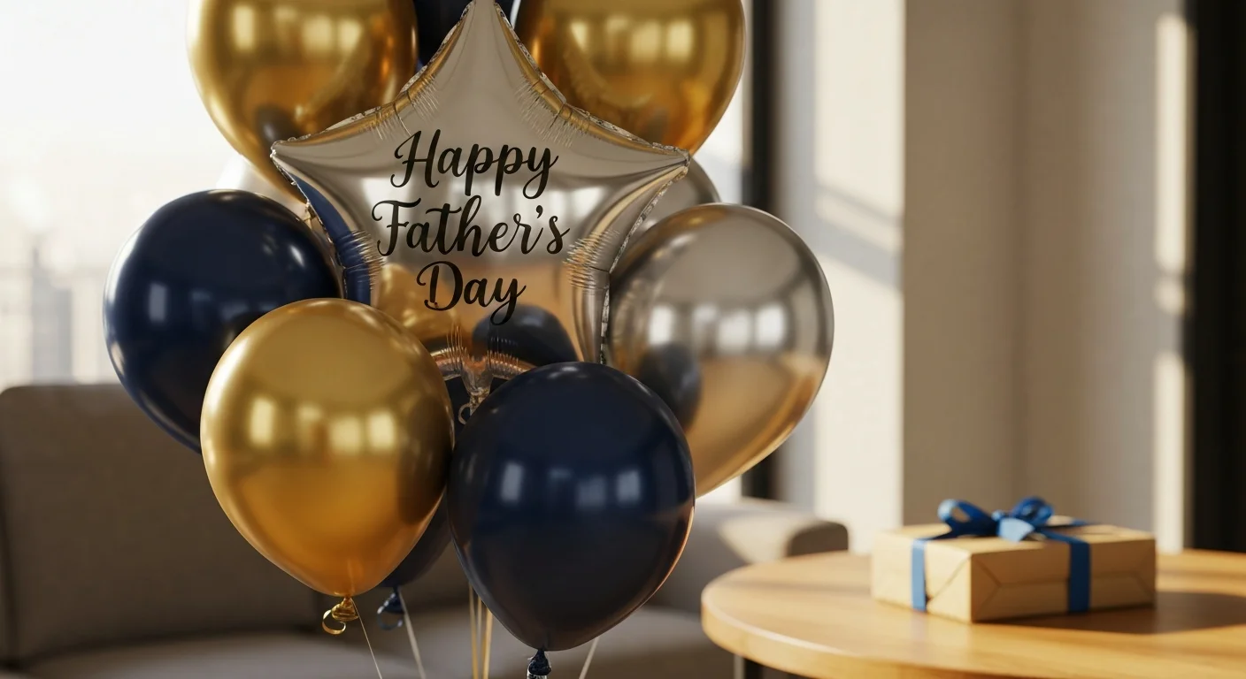 father's day balloon ideas