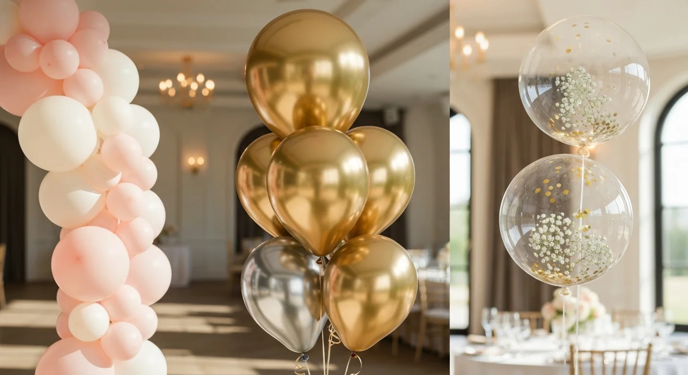 wedding balloon decor
