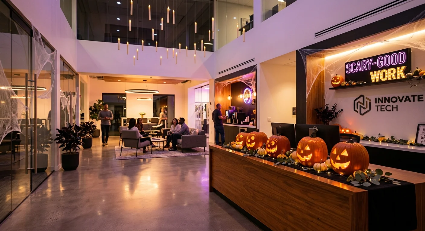halloween office decor ideas