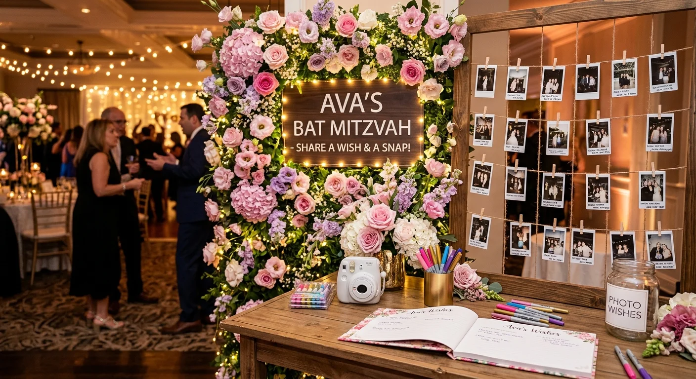 bat mitzvah decor ideas