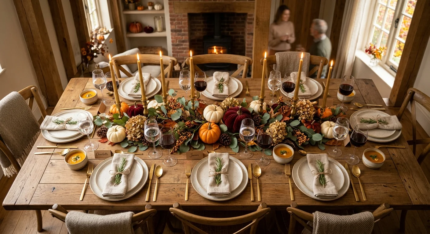 thanksgiving table setting